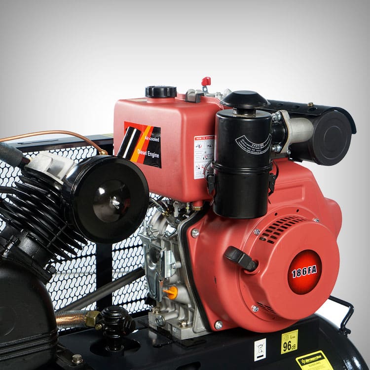 Portable Engine Driven Piston Compressors From DETROIT AIR